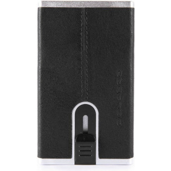 Чехол для кредитных карт PIQUADRO BLACK SQUARE PP4825B3R/N (черный)